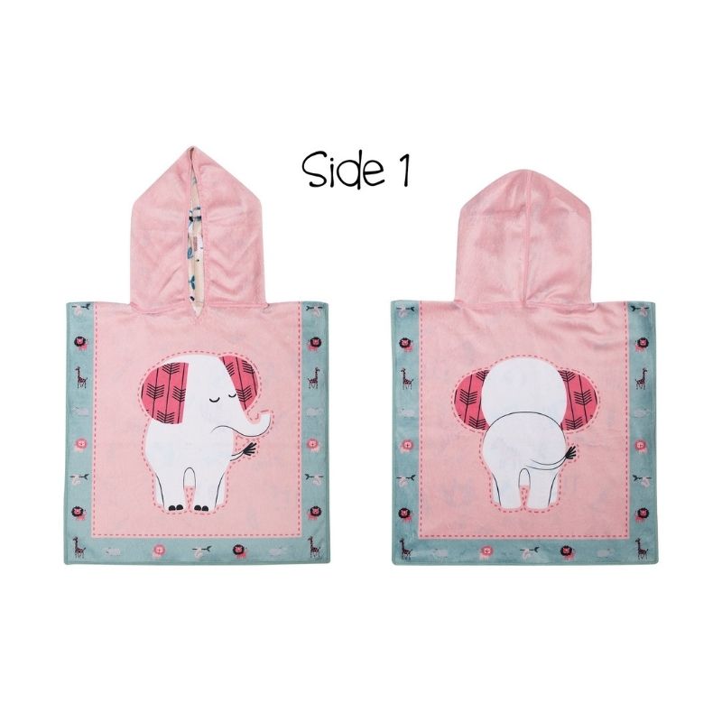 Reversible Kids Cover Up Elephant