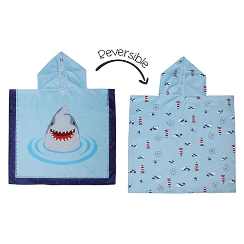 Reversible Kids Cover Up Shark
