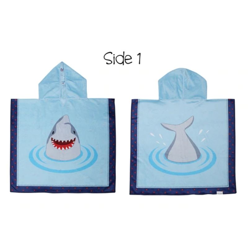 Reversible Kids Cover Up Shark
