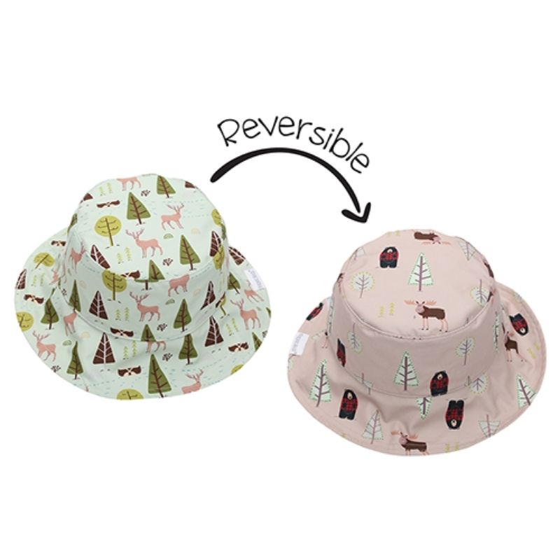 Reversible Patterned Sun Hat