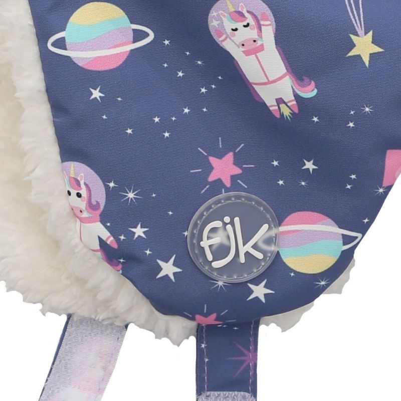 Water Repellent Trapper Hat Unicorn Indigo