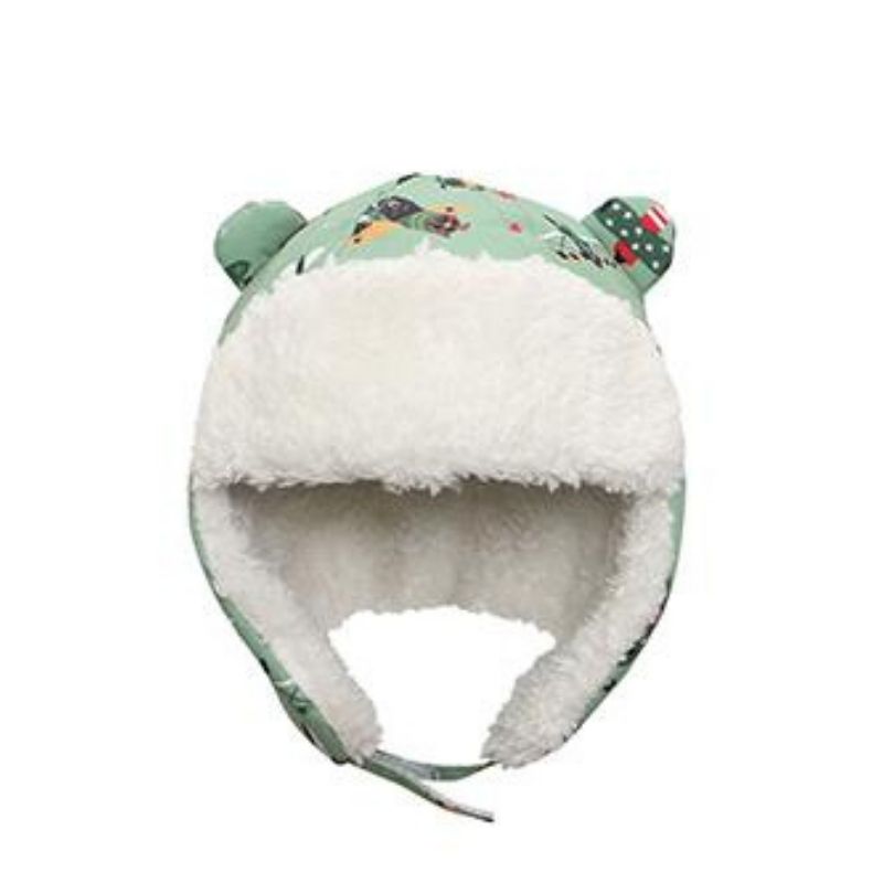 Water Repellent Trapper Hat Black Bear