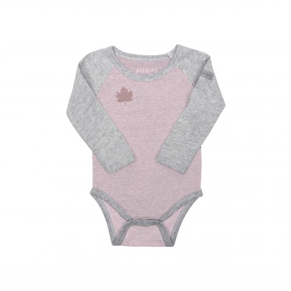 Organic Raglan Long Sleeve Onesie