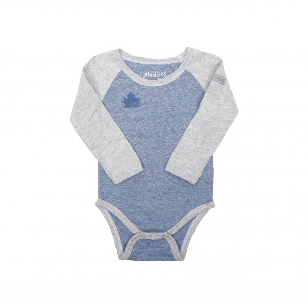 Organic Raglan Long Sleeve Onesie