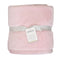 Flannel Sherpa Blanket Pink
