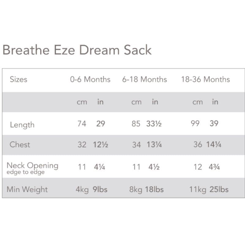 Breathe EZE Collection Sleep Sack