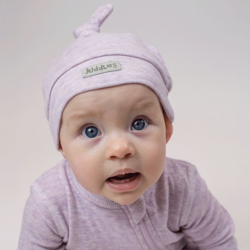 Newborn Cap Lavender Fleck