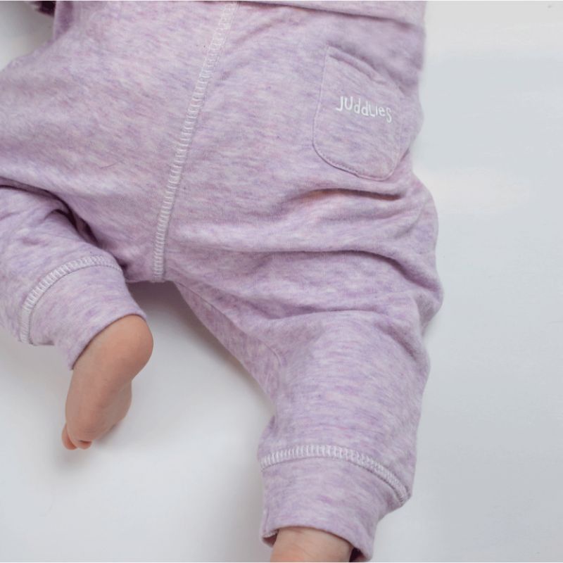 Breathe Eze 2 Piece Jogger Set Lavender Fleck