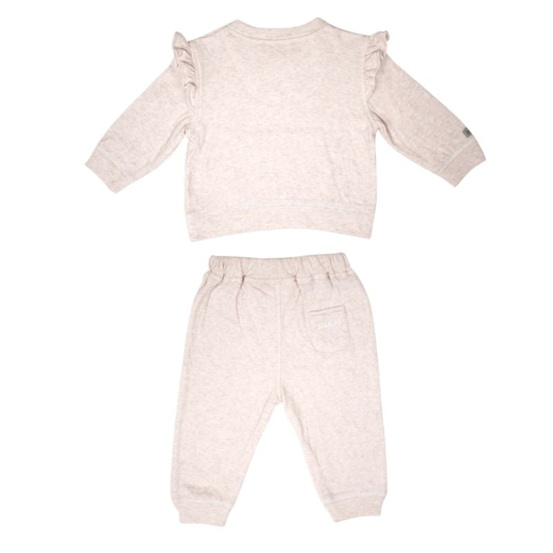 Breathe Eze 2 Piece Jogger Set Rosewater Fleck