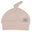 Mini Waffle Newborn Hat Pink Clay
