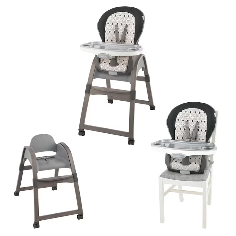 Trio 3-in-1 Wood High Chair - Ellison