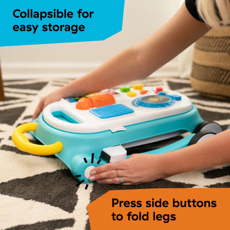 Musical Mix N Roll 4-in-1 Baby Walker and Activity Table