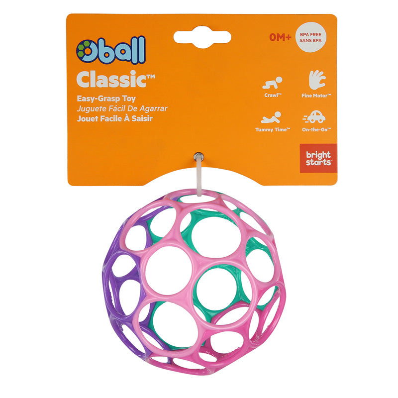 Oball Classic - 4" Pink + Purple