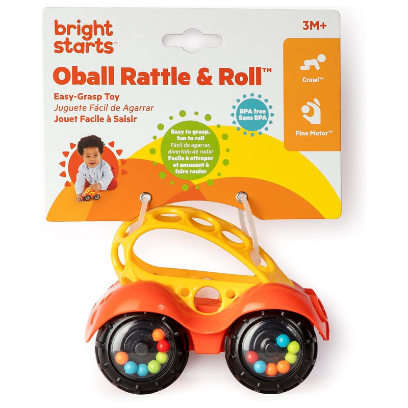 Rattle and Roll Toy Car
