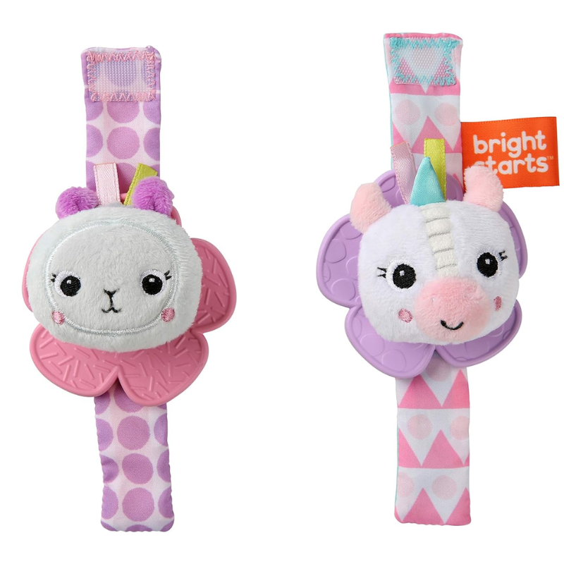 Rattle & Teethe Wrist Pals