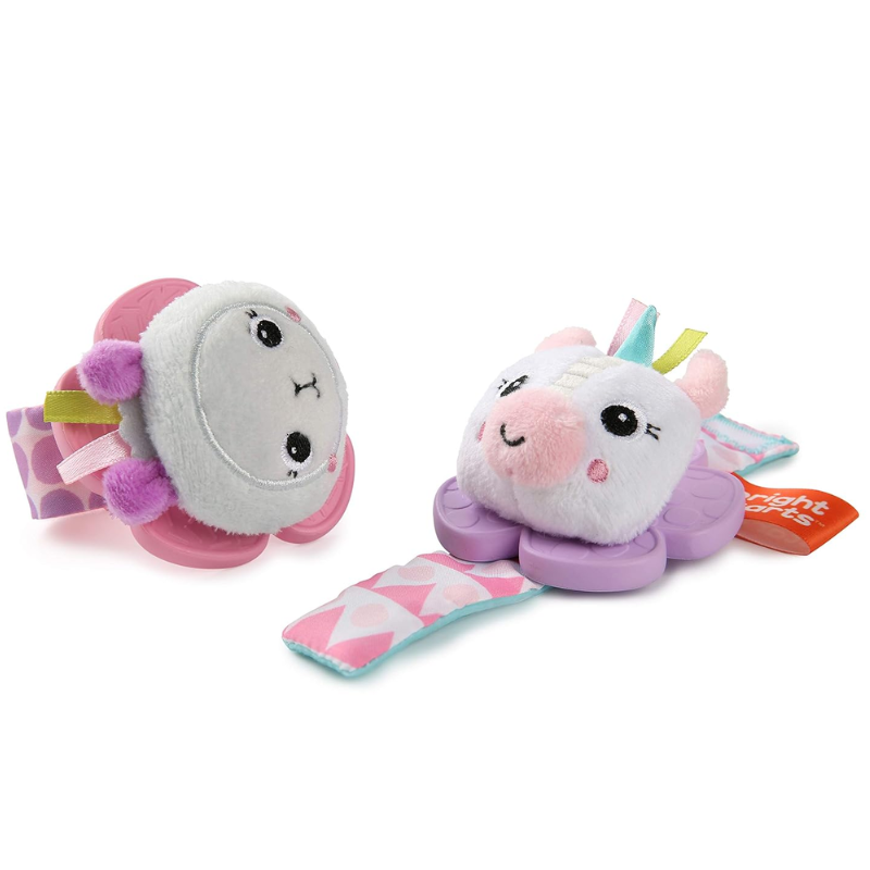 Rattle & Teethe Wrist Pals