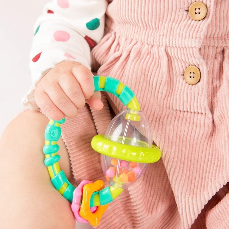 Grab & Spin Rattle Toy