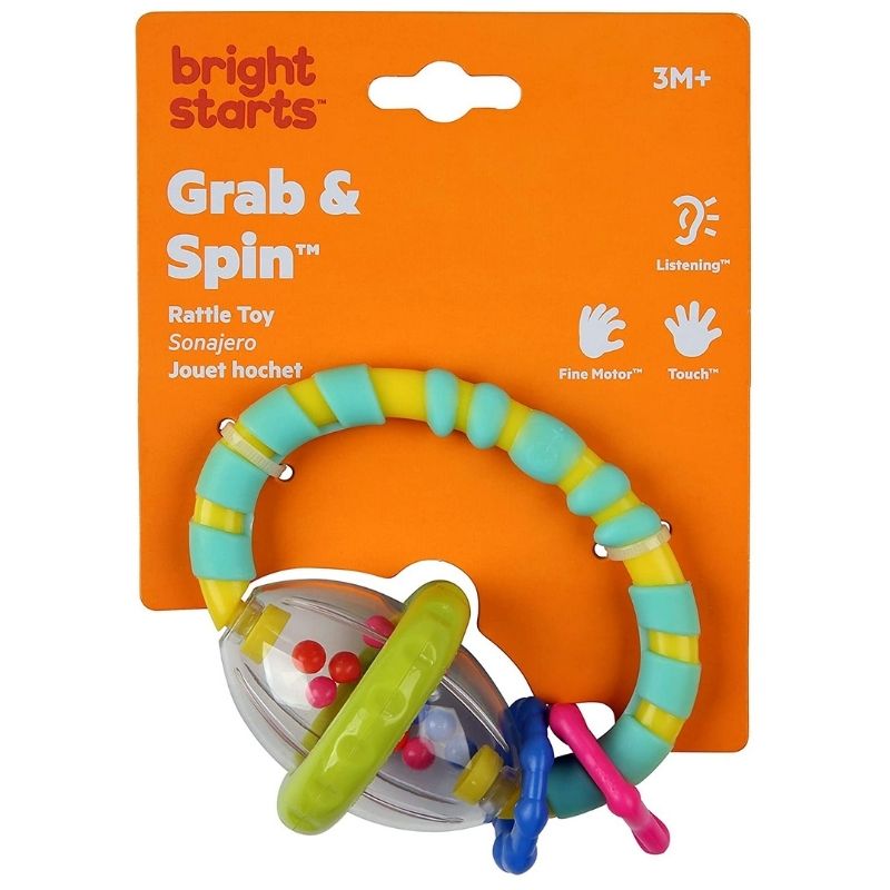Grab & Spin Rattle Toy