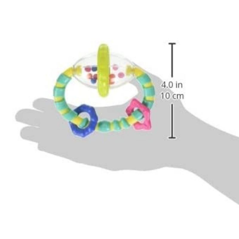 Grab & Spin Rattle Toy | Snuggle Bugz | Canada's Baby Store