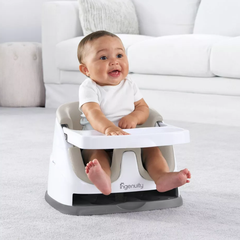 Baby Base 2-in-1 Booster Feeding and Floor Seat