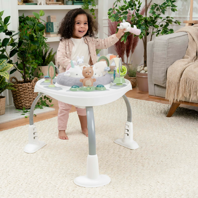 Spring & Sprout 2-in-1 Activity Jumper and Table - First Forest