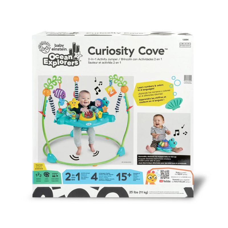 Curiosity Cove 2-in-1 Activity Jumper