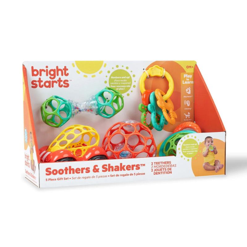 Soothers & Shakers 5 Piece Gift Set | Snuggle Bugz | Canada's Baby