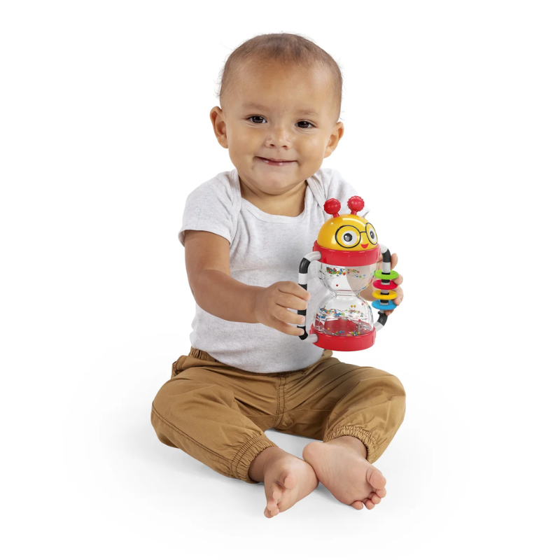 Cal’s Sensory Shake-up Activity Rattle | Snuggle Bugz | Canada's Baby Store