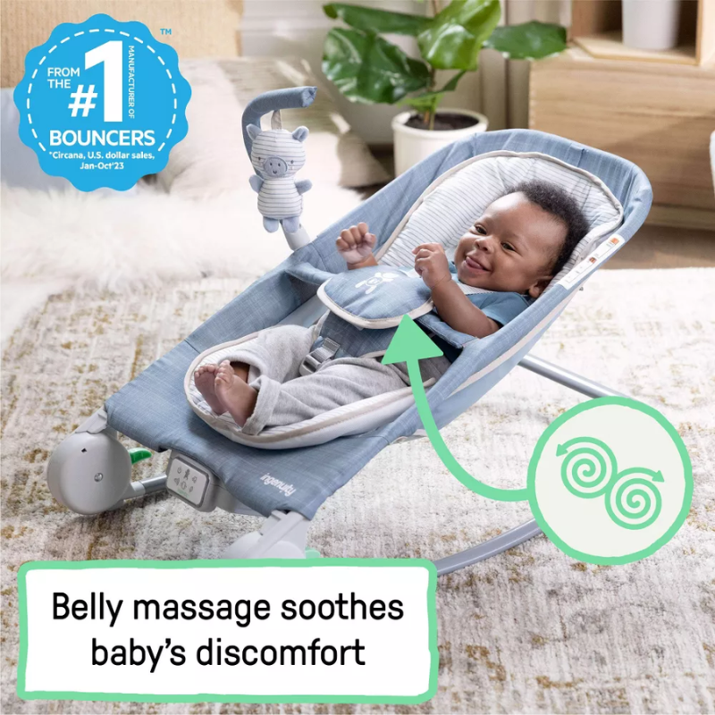 Happy Belly Rock Bounce Massage Seat