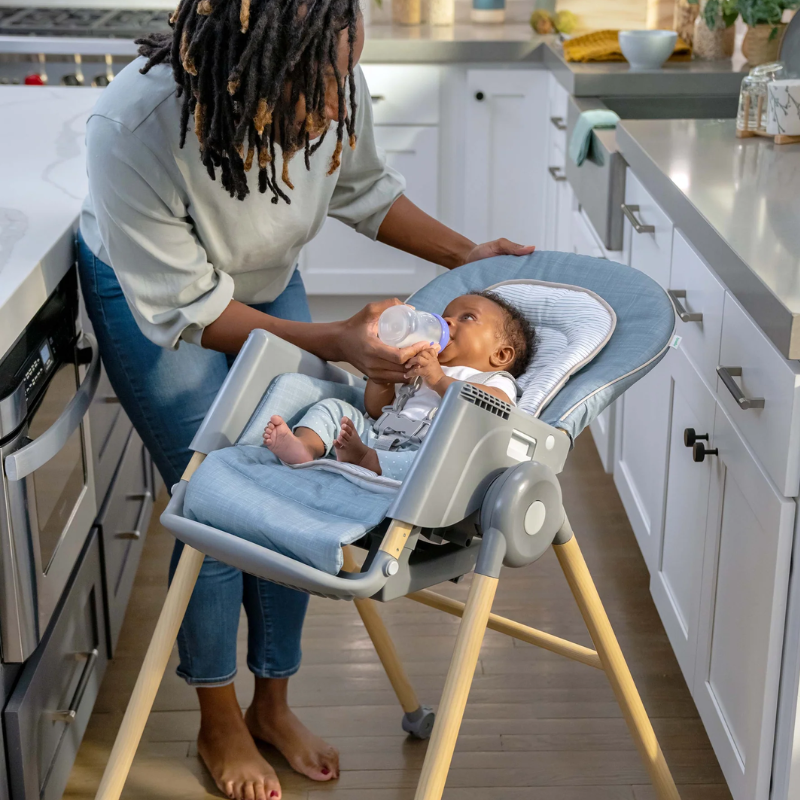 Proper Positioner 7-in-1 Deluxe High Chair - Chambray