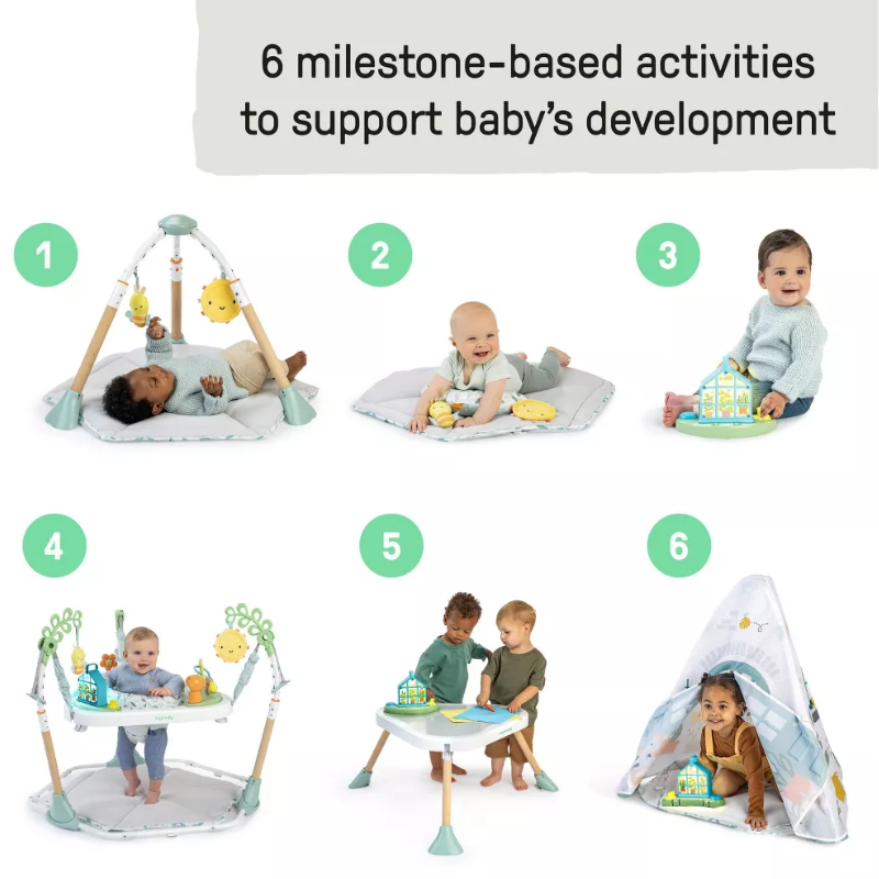 Tummy-To-Toes 6-in-1 Baby Activity Gym