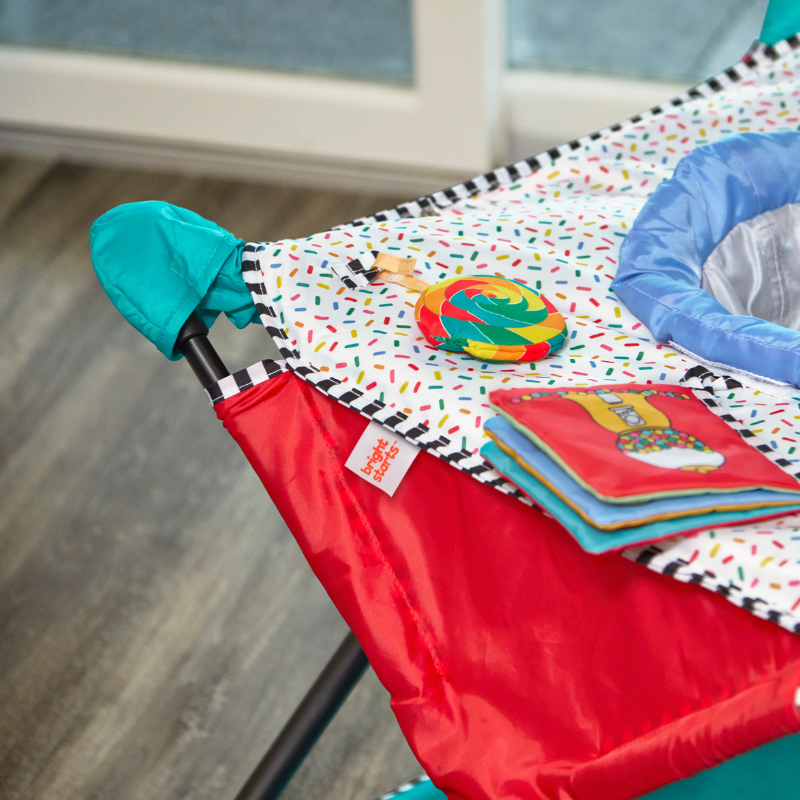 Pop 'N Jump Portable Activity Jumper - Sweet Treats | Snuggle Bugz