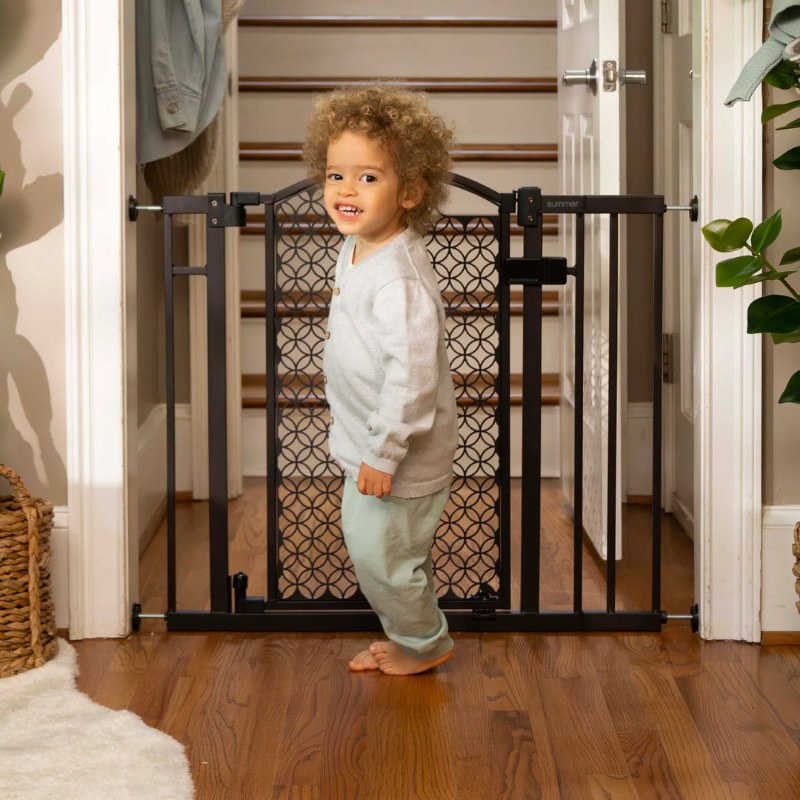 The Doorway 42W Series Baby Gate - Espresso