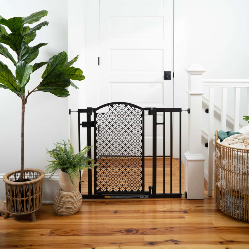 The Doorway 42W Series Baby Gate - Espresso