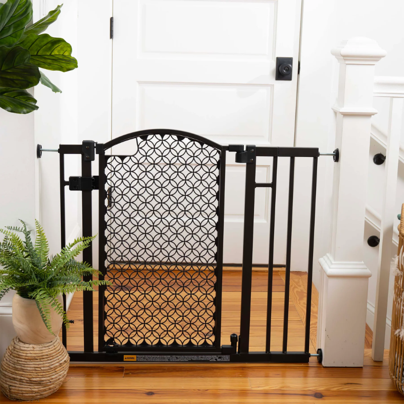 The Doorway 42W Series Baby Gate - Espresso