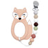 Fox Teether and Clip