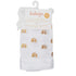 Cotton Muslin Security Blankets Rainbows