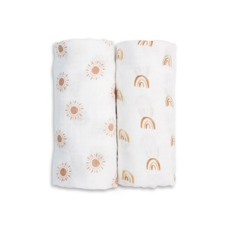 Cotton Swaddles - 2 Pack