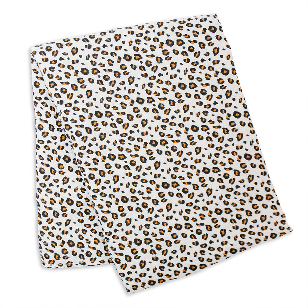 Bamboo Swaddle Leopard