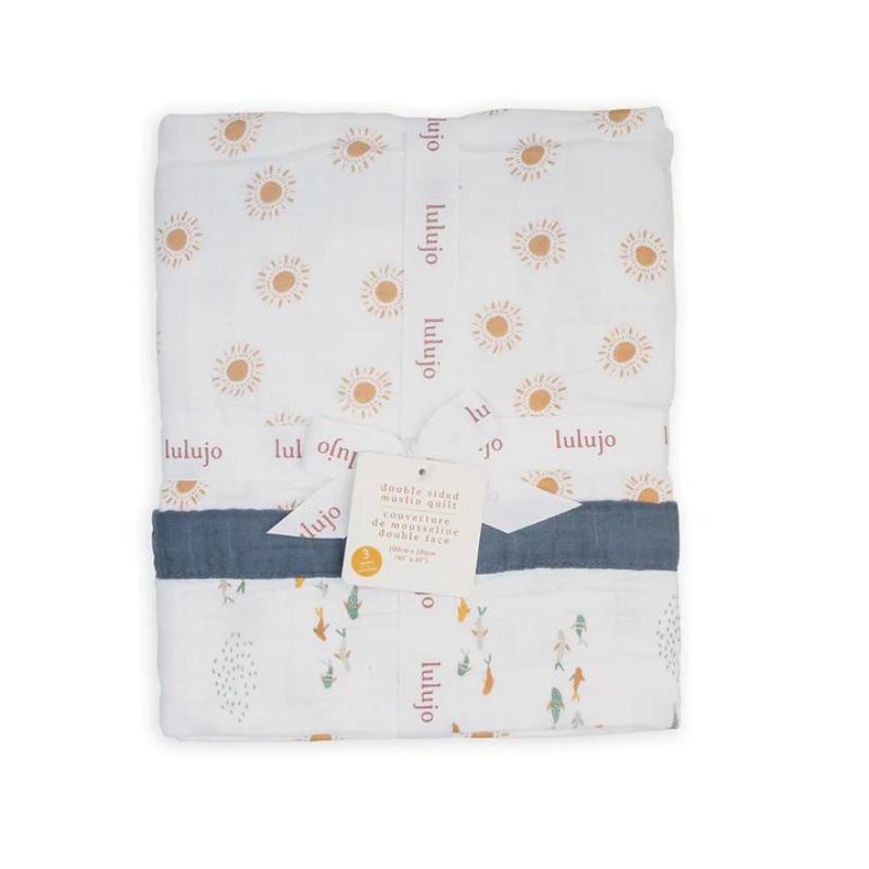 Reversible Muslin Blanket