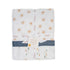 Reversible Muslin Blanket Sun & Fish