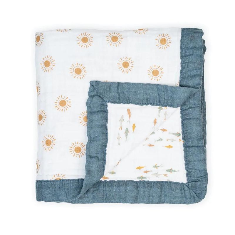 Reversible Muslin Blanket