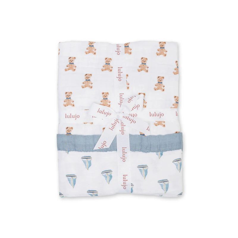 Reversible Muslin Blanket