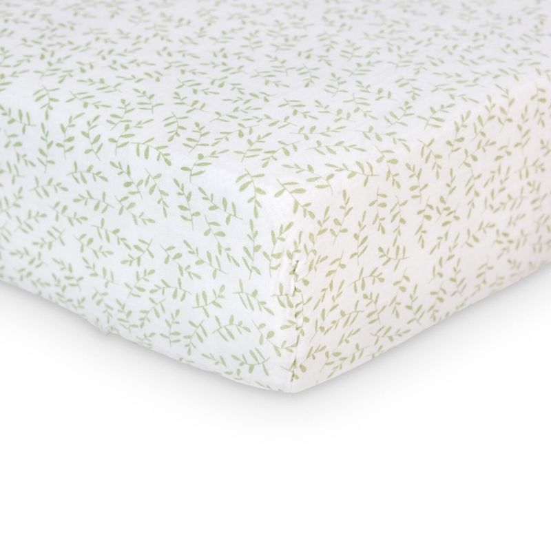 Crib Sheets Greenery