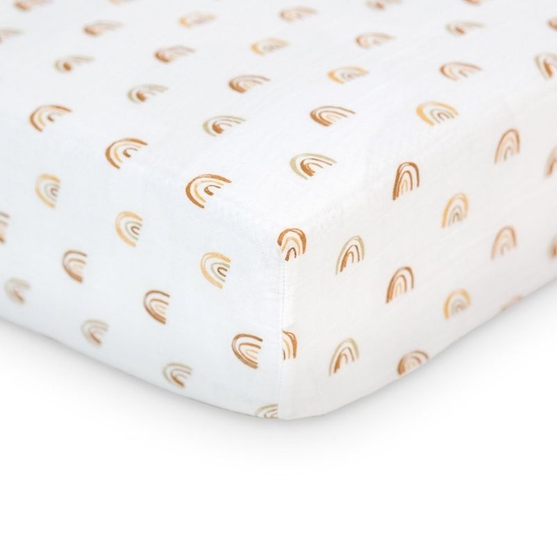 Crib Sheets Rainbow