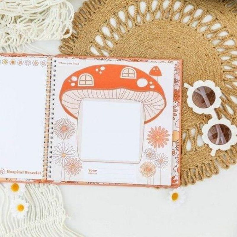 Memory Baby Book Flower Child