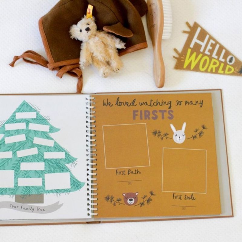Memory Baby Book Little Camper