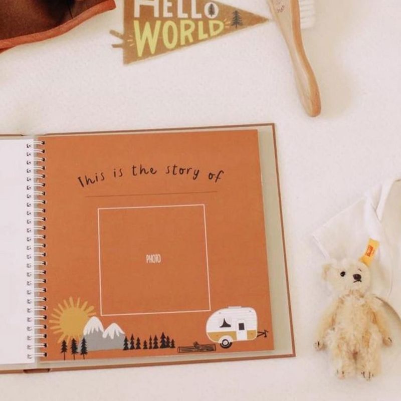 Memory Baby Book Little Camper