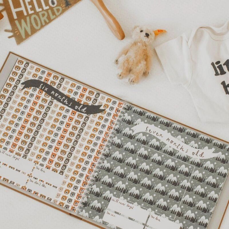 Memory Baby Book Little Camper