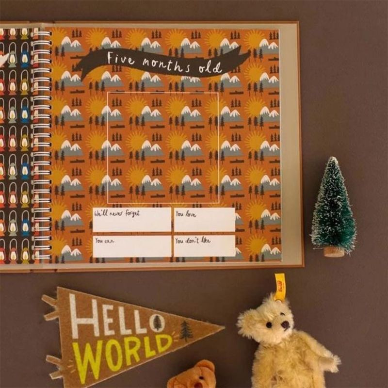 Memory Baby Book Little Camper